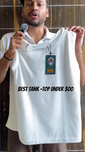 Best VEST/Tank-Top for Men in 300 || #tanktop #fashion #summeroutfits