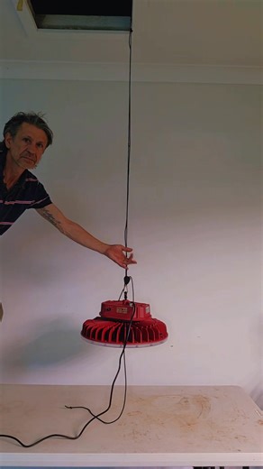 1.4K views | New Clutiv8 500w UFO led grow light added to grow room...