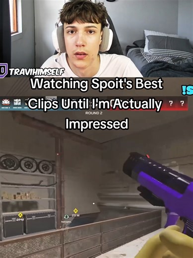 Watching Spoit's Best Clips Until I'm Actually Impressed (Twitch - TraviHimself) #spoit #r6 #seige #travihimself #fyp