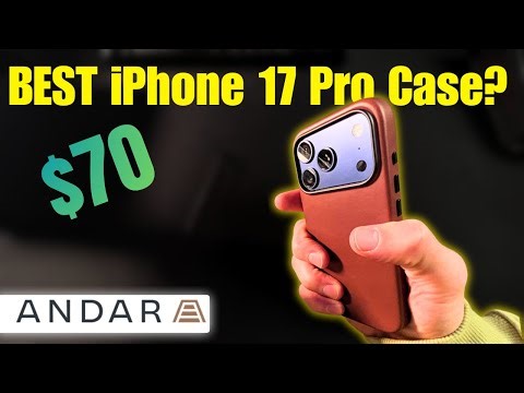 I Found the BEST Case for iPhone 17 Pro – Andar Aspen Leather Review