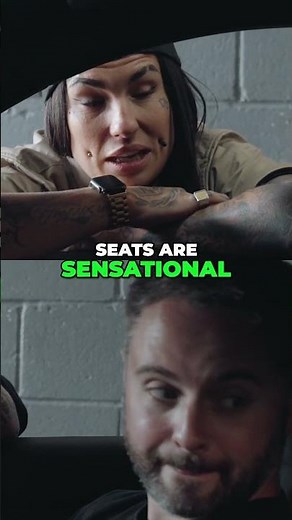 Batmobile Interior Green Design & Mercedes Seats!