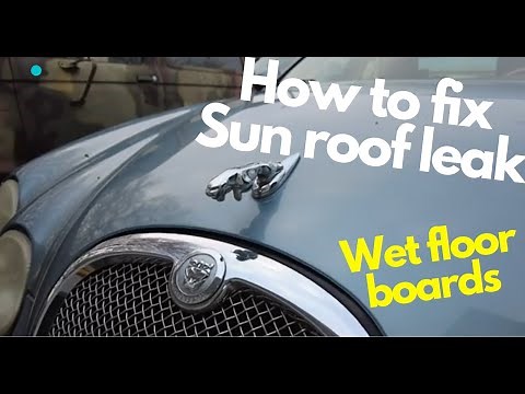 How to fix sun roof leak. Blocked Sunroof Drain. DIY: How to Unclog a Sunroof Drain.