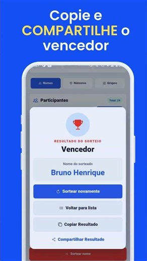 Sorteador de Nomes e Números | Sorteios e Grupos em Segundos