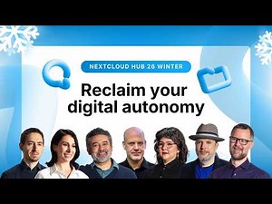 Introducing Nextcloud Hub 26 Winter: Reclaim your digital autonomy 🔑 Nextcloud Keynote