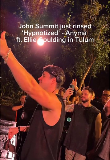 @john summit played @Anyma & @Ellie Goulding unreleased collab in Tulum 🔥 #edm #edmresidence #dj #djset #edmmusic #anyma #plur #tulum #expertsonly #electronicmusic #rave #housemusic #techno #technomusic #johnsummit #domdolla #elliegoulding