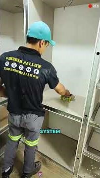 He Built a Custom Closet With Just Drywall and Steel Studs#ClosetMakeover#CustomCloset#DIYHome