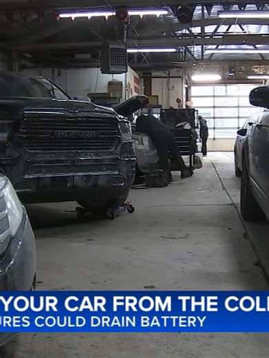 Frigid temperatures can drain car batteries during extreme cold in the Chicago area this week. #news #chicagonews #chicago #weather #cold