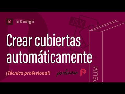 📚 Create book covers automatically in InDesign