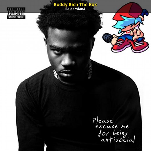 Roddy Rich The Box Mod for Friday Night Funkin' | FNF Mods