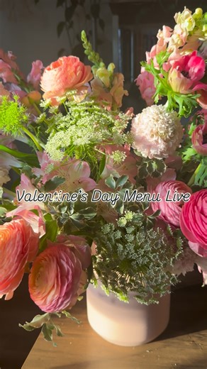 Paola Cervantes • Los Angeles Florist & Event Planner on Instagram: "💞Our Menu is Up! 🌸 Order form in bio. Order by Saturday 1/31 and get 15% off or Free Delivery within the San Fernando Valley. 🚗 We know you can get your flowers anywhere but when you order from us your flowers will be truly cared for until the moment they’re delivered. So message us with any questions- and let our flowers show your love 🌸🩷 #loveislove #losangelesflorist #valentinesday"