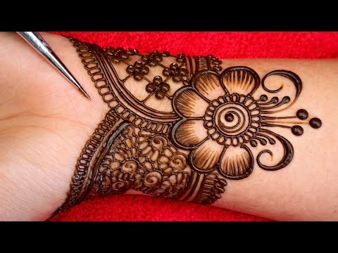 easy front hand mehndi design | mehandi for hands | आसान मेहंदी डिजाइन