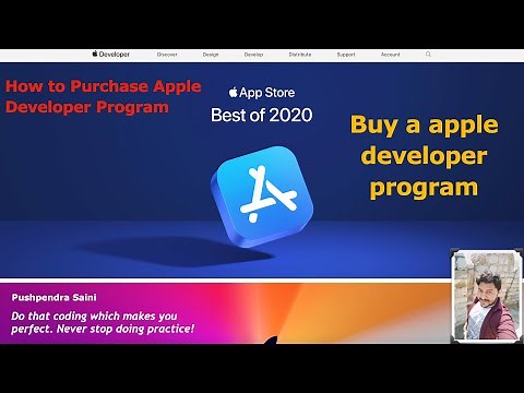 How to Purchase Apple Developer Program