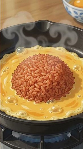 "How to Make the Famous Japanese Omurice! 🍚✨"
