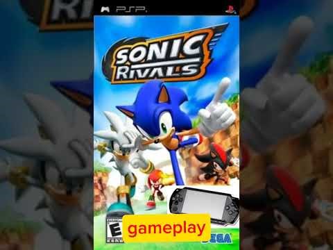 sonic rivals gameplay in psp one level no comentary (1080 p 60 fps)