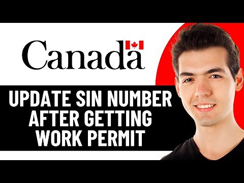 HOW TO UPDATE SIN NUMBER AFTER GETTING WORK PERMIT ONLINE IN CANADA 2026! (FULL GUIDE)