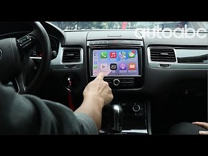 How to install Autoabc Wireless CarPlay & Android Auto Box on Volkswagen Touareg 2010-2018