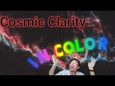 Cosmic Clarity In Color: Native color support allowing 3x faster de noising and star removal!