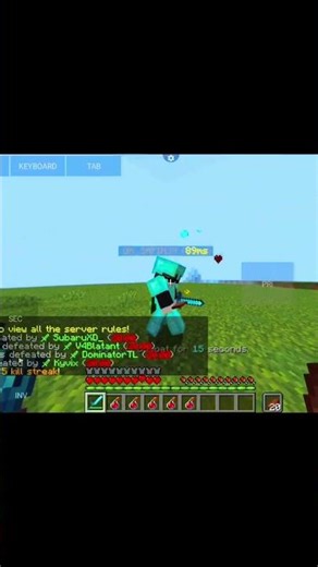 Epic Minecraft PvP Battle ⚔️ | SENPAISPIDER vs Everyone! #Minecraft #Shorts