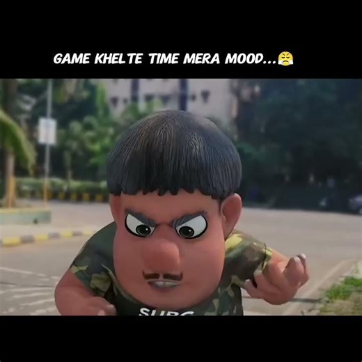 Game khelte time mera mood😡
