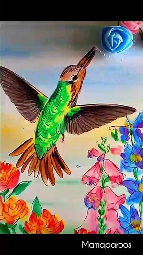 Art coming to life #art #shorts #mamaparoos