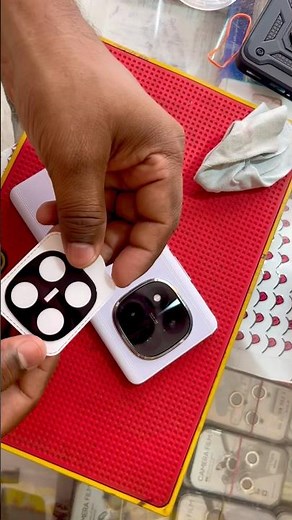 New Redmi Note 14 Pro+ 🔥 Lens Protector Install + Test! #redminote14proplus #redmi #cameraprotector