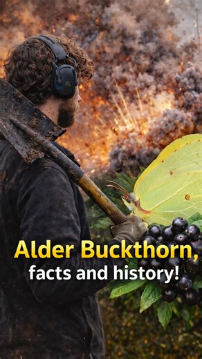 Ollie Sanders on Instagram: "🌿 Alder Buckthorn — facts, history, and why this underrated native shrub matters more than you think. Did you know alder buckthorn was once used in traditional medicine, natural dyes, and even early gunpowder — yet today it plays a huge role in supporting wildlife like the brimstone butterfly? 🦋 In this video I explore: 🌱 The history behind alder buckthorn 🐛 Its importance for biodiversity 🔥 Surprising traditional uses 🌳 Why it deserves a place in native planti
