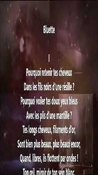 Bluette I - Joseph Lenoir lu par Yvon Jean