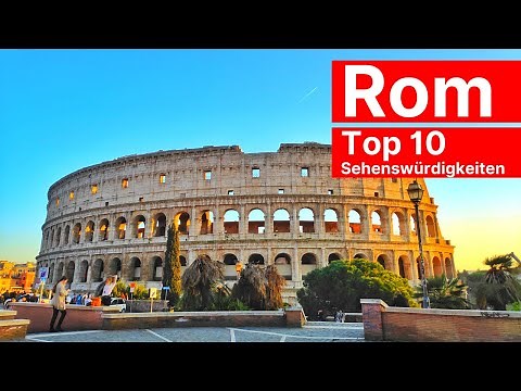 Rom Reiseführer 🌏 | Top 10 Sehenswürdigkeiten | Rome City Tour