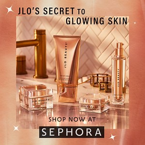 1.3K reactions · 116 shares | Meet your JLo Beauty® glow routine at Sephora. Dramatically brighten and tighten your skin’s appearance + boost hydration for that superstar glow! ✨ | JLo Beauty | Facebook