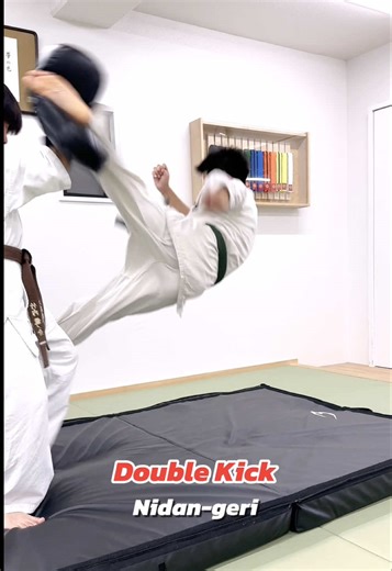 二段蹴りの練習と試合風景｜Shido Kai Fighters