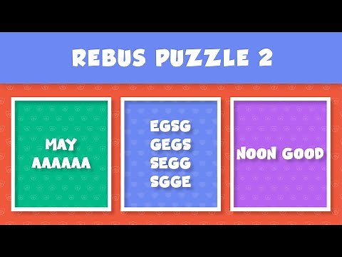 Solve These 25 Rebus Puzzles 🧩🧠 | Rebus Puzzle # 2 | Brain Teasers & Riddles