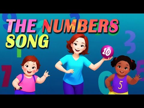 The Numbers Song 🎶 | Learn 1 to 10 | Fun Counting Song for Kids