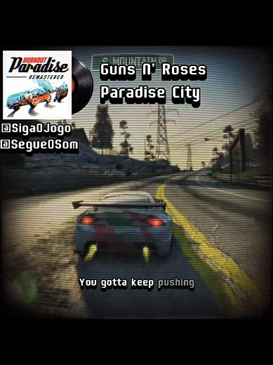 Burnout Paradise: Experience Guns N' Roses in Paradise City