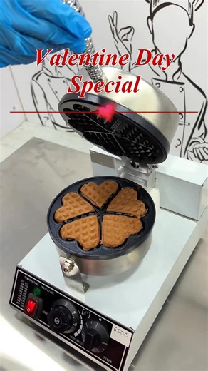 Gurubhai Equipments | 💖 Are You Planning to Give Gifts to Her This Valentine’s? This Waffle Maker is Best for Her! 💖 🎁 Perfect Valentine’s gift for love &... | Instagram