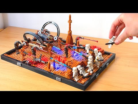 LEGO Star Wars - Battle of Geonosis Diorama MOC