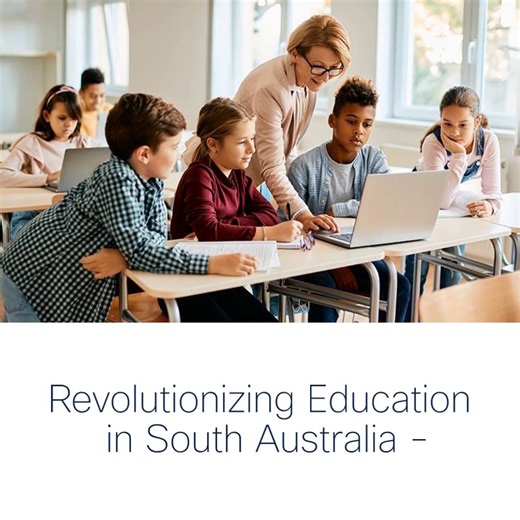 Southern #Australia is implementing a modernized and reliable network infrastructure that empowers a new era of educational possibilities to remote schools. Learn more 🧑‍🏫 http://cs.co/61855eYeP | Cisco
