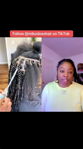 Simplest two strand twist for beginners #viralreelsfacebook #trendingreelsvideo #hairgoals #hairtransformation #naturalhair #braidstyles #braids @mikodoeshairr | Telly_Ceo