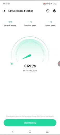 Network Speed Testing (Using VIVO Supplied Utilities) (My Favourite HP Brand) 😍