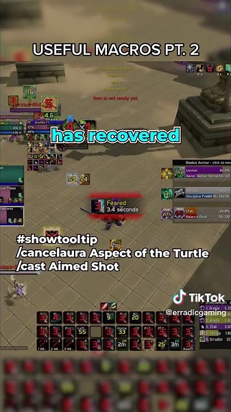 episode 2 | Useful macros #wowtok #wow #warcraft #worldofwarcraft #dragonflight #warrior #dracthyr #evoker #tips #lore #sounds