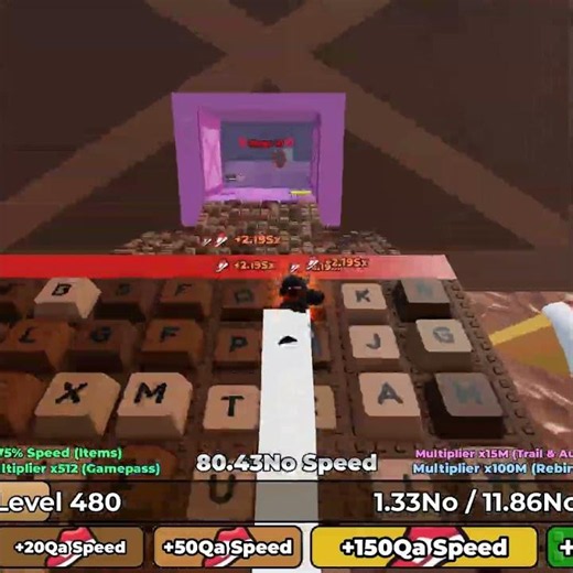 Speed challenge #roblox