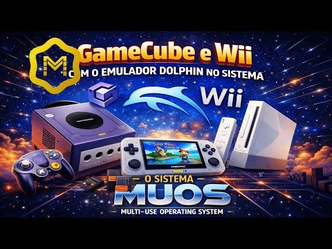 Part 02 - Rgxxh - GameCube and Wii with Dolphin on the MuOS System - How to install on Rg35xxh!