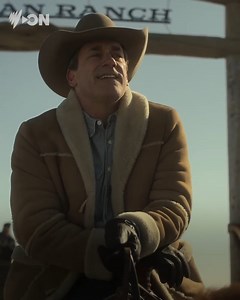 "I don't recognise your authority." We wouldn't mess with Jon Hamm's Sheriff Roy Tillman. Fargo | Now streaming - https://bit.ly/3EsytUW | SBS On Demand
