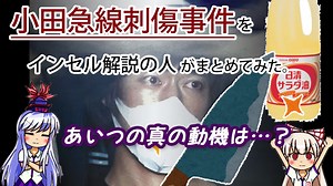 『小田急線刺傷事件のまとめと、動機の考察』【ゆっくりインセル解説】