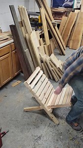 Foldable Wooden Lawn Chair Build Plans: 2-piece Outdoor Design (digital Download) - Etsy