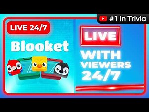 Blooket Live Stream 24/7 | Viewers Can Join | Compete Against Others | Study Music And More!
