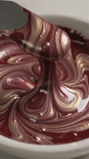 Mixing mother of pearl pigment #asmr #relaxing #colormixingmagic