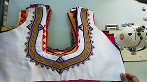 71K views · 447 reactions | Let's learn how to stitch a very simple back-neck design of a blouse. You all can try stitching the back blouse design by watching this video simultaneously. This is a very easy and simple design of a back blouse. Absolute beginners can try stitching this blouse design. #blouse #blouseDesigning #stitching #tailoring #women #diy #womenswear #womenclothing | Blouse Designing | Facebook