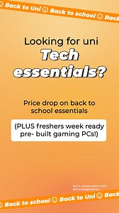 Back to uni tech essentials from laptops to headsets (plus some incredible deals on pre- built gaming PCs) trust ebuyer to have you covered. This new term discover why we’re the UK's number 1 independent tech retailer. Ad @therealspudbros | Ebuyer
