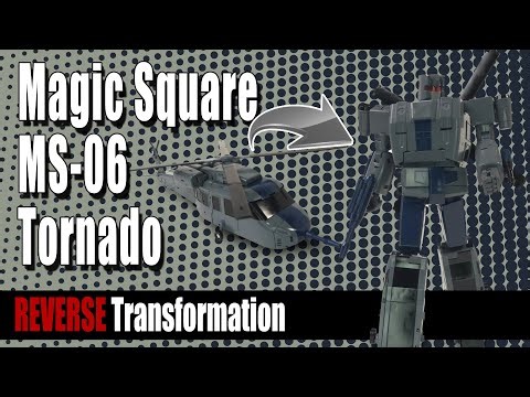 Reverse Transformation: Magic Square MS-06 Tornado [Vortex]: Rock FX Review