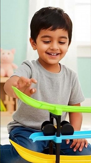 Chanak Premium Ramp Racer Track for Kids | 2 Cars Plastic Race Track Toy for Toddlers
